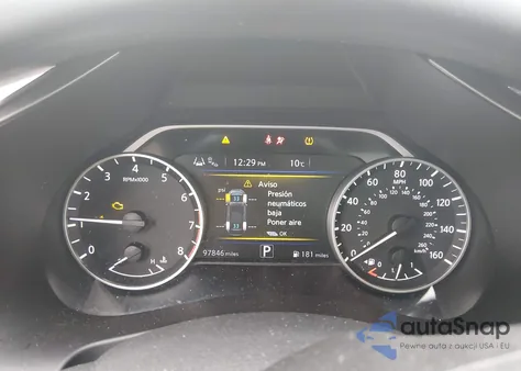 2020 Nissan Murano Sv Fwd из США, поврежденный, VIN 5N1AZ2BJ5LN131486